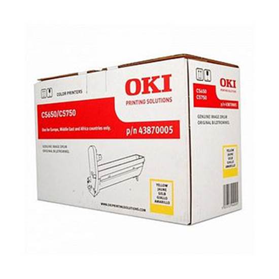 OKI C5650/5750 DRUM YEL. (43870005)