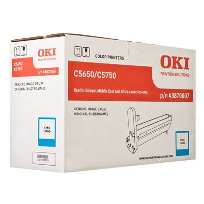 OKI C5650/5750 DRUM CYAN (43870007)