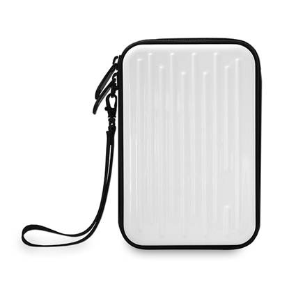 MediaRange Hard Disk Drive Wallet for External 2.5 Drives, White