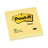 Αυτοκόλλητα Χαρτάκια 3M Post-it 76 x 76 mm (Κίτρινα) (100 Φύλλα) (654GE)