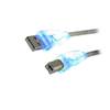 Καλώδιο MediaRange USB 2.0 AM/BM 1.8M with Blue LEDs