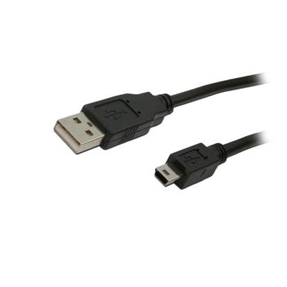 Καλώδιο MediaRange USB 2.0 AM/Mini-BM (Mini-USB) 1.5M Black