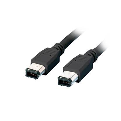 Καλώδιο MediaRange Firewire plug (6-pin)/Firewire plug (6-pin) 1.8M Black