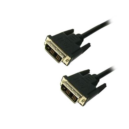 Καλώδιο MediaRange DVI Monitor Digital dual link DVI (24+1)/DVI (24+1) 3.0M Black