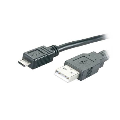 Καλώδιο MediaRange USB 2.0 A plug/Micro USB B plug 1.2M Black
