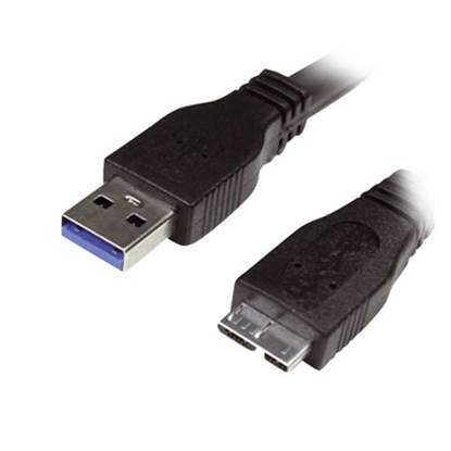 Καλώδιο MediaRange USB 3.0 A plug/Micro-USB 3.0 B plug 1.0M Black