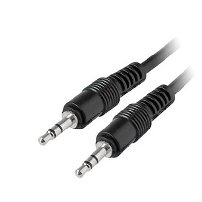 Καλώδιο MediaRange Audio Jack plug 3.5mm/Jack plug 3.5mm 1.0M Black