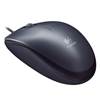 Logitech M90 Optical Mouse (Dark Grey, Wired)