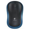 Logitech M185 Optical Mouse (2236) (Black/Blue, Wireless)