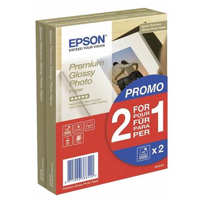 Φωτογραφικό Χαρτί EPSON Α6 Glossy 255g/m² 80 Φύλλα Photo Pack (C13S042167)