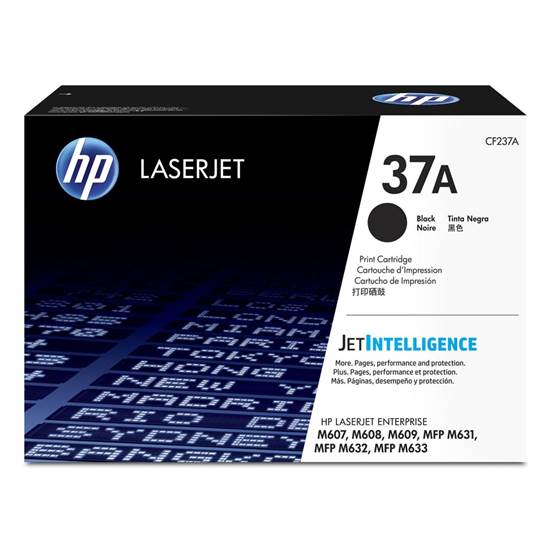 HP 37A LaserJet Black Toner (11k) (CF237A)