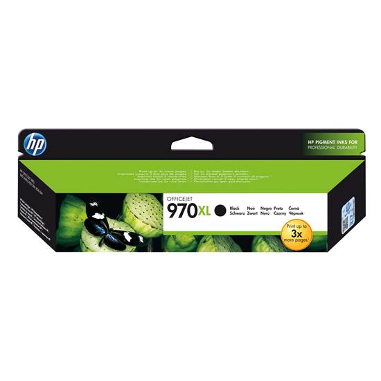HP Μελάνι Inkjet No.970XL Black (CN625AE)