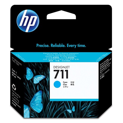 HP Μελάνι Inkjet No.711 Cyan (CZ130A)