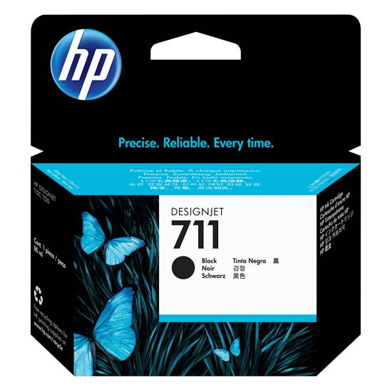 HP Μελάνι Inkjet No.711XL Black (CZ133A)