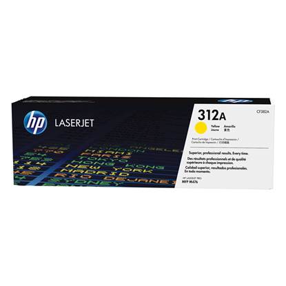 HP 312A LaserJet Yellow Toner (2.7k) (CF382A)
