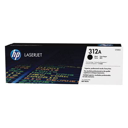 HP 312A LaserJet Black Toner (2.4k) (CF380A)