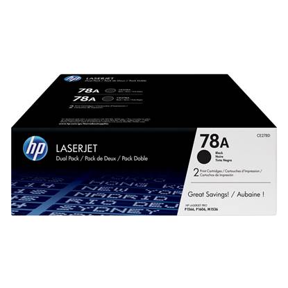 HP LaserJet P1560, M1536MFP Black Twin Pack (CE278AD)