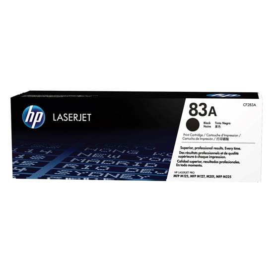 HP Toner 83A LJ PRO M127/125 Black (1.5k) (CF283A)