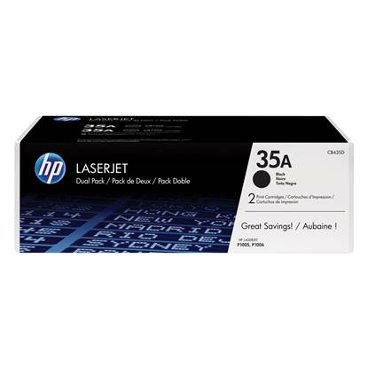HP LaserJet P1005/1006 Black Dual Pack (CB435AD)