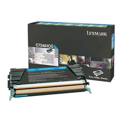 LEXMARK C73x/X73x  CYAN TONER (6k) (C734A1C)