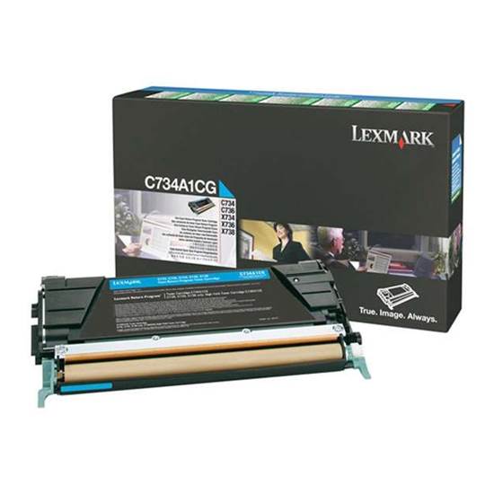 LEXMARK C73x/X73x  CYAN TONER (6k) (C734A1C)