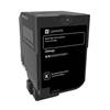 LEXMARK CX725 BLACK RET. P. TONER CRTR HC (84C2HK0)