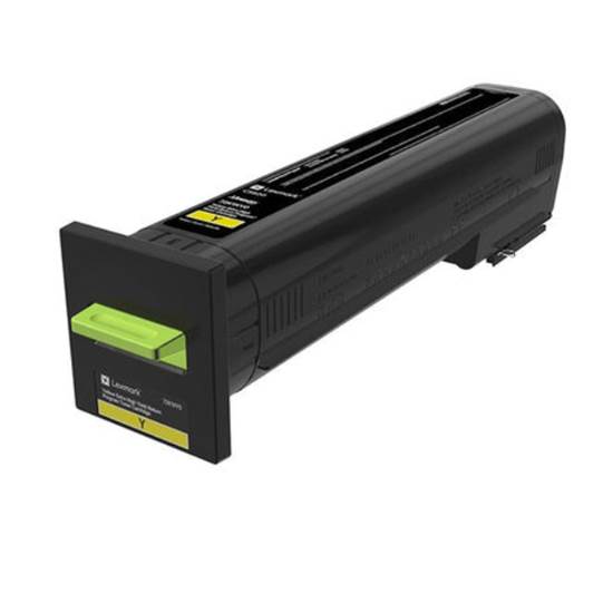 LEXMARK CS820 YELLOW RET. P. TONER CRTR EHC (72K2XY0)