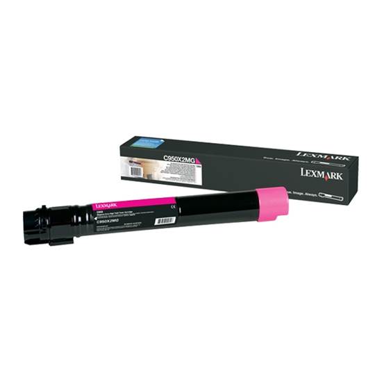 LEXMARK C950 MAGENTA EXTRA HC PRINT CRTR (22K) (C950X2MG)