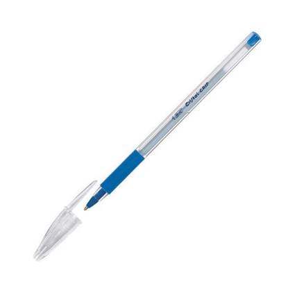 Στυλό Διαρκείας BIC Cristal Grip 1.0 mm (Μπλε) (802801)