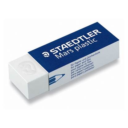 Γόμα STAEDTLER Mars Plastic Λευκή (52650)