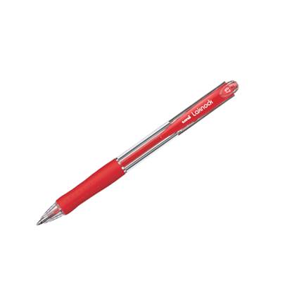 Στυλό Clic Διαρκείας UNI SN-100 0,7mm (Κόκκινο)
