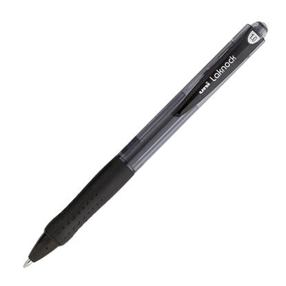 Στυλό Clic Διαρκείας UNI SN-100 0,7mm (Μαύρο)