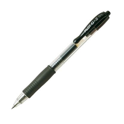Στυλό GEL PILOT G-2 0.7 mm (Μαύρο) (2605001)