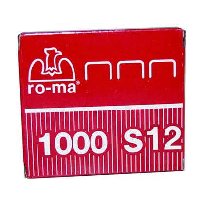 Συρραπτικά Σύρματα ROMA MAESTRI 12S (1.000 Τεμάχια)