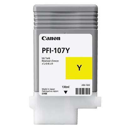 Canon Μελάνι Inkjet PFI-107Y Yellow (6708B001AA)