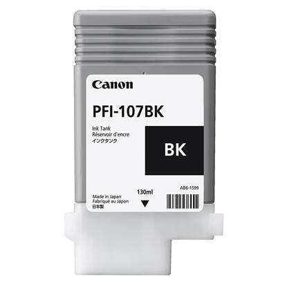Canon Μελάνι Inkjet PFI-107BK Black (6705B001AA)