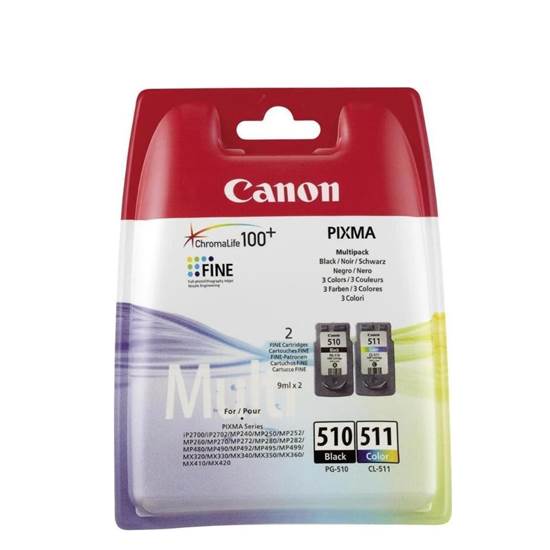 Canon Μελάνι Inkjet PG-510/CL-511 Multipack (2970B010)