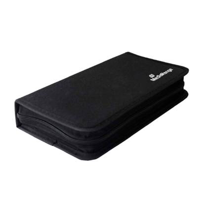 MediaRange Media Storage Wallet for 48 Discs Nylon Black