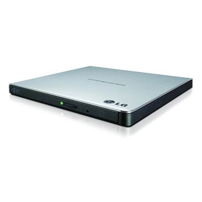 LG External DVD-RW Recorder Slim Silver (GP57ES40)