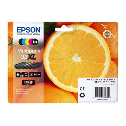 Epson Μελάνι Inkjet Series 33 Multipack XL (C13T33574010)