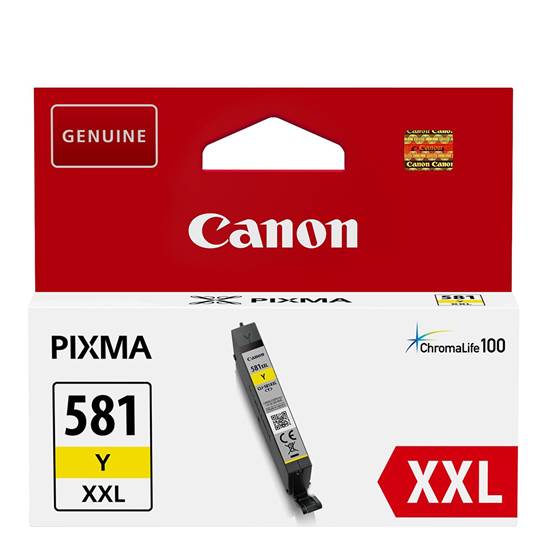 Canon Μελάνι Inkjet CLI-581YXXL Yellow (1997C001)