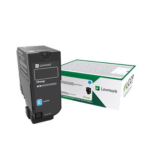LEXMARK CS827/CX827 TONER CYAN 15K (73B20C0)