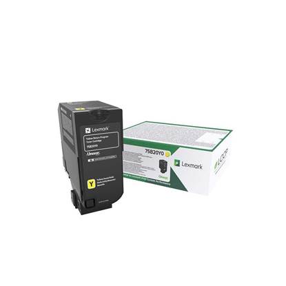 LEXMARK CS727/CS728/CX728 TONER YELLOW 10K (75B20Y0)