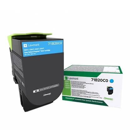 LEXMARK CS/CX317/417/517 TONER CYAN 2.3K (71B20C0)