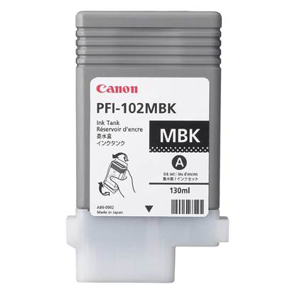Canon Μελάνι Inkjet PFI-102MBK Matte Black (0894B001)