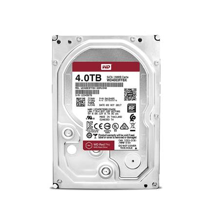 Western Digital Εσωτερικός Σκληρός Δίσκος 4 TB RED PRO NAS (WD4003FFBX)