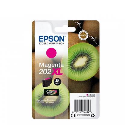 Epson Μελάνι Inkjet 202XL Magenta (C13T02H34010) (EPST02H340)
