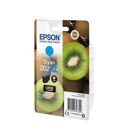 Epson Μελάνι Inkjet 202XL Cyan (C13T02H24010) (EPST02H240)
