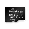 MediaRange Micro SDXC Class 10 UHS-1 With SD Adaptor 128 GB (eXtended Capacity) (MR945)