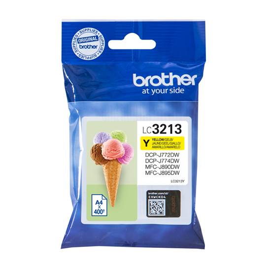 Brother Μελάνι Inkjet LC-3213Y Yellow (LC-3213Y) (BRO-LC-3213Y)